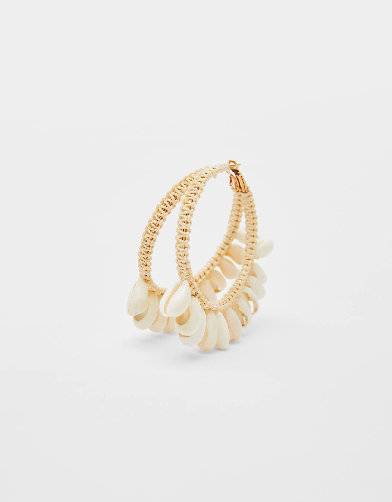 Seashell hoop earrings - Image 2