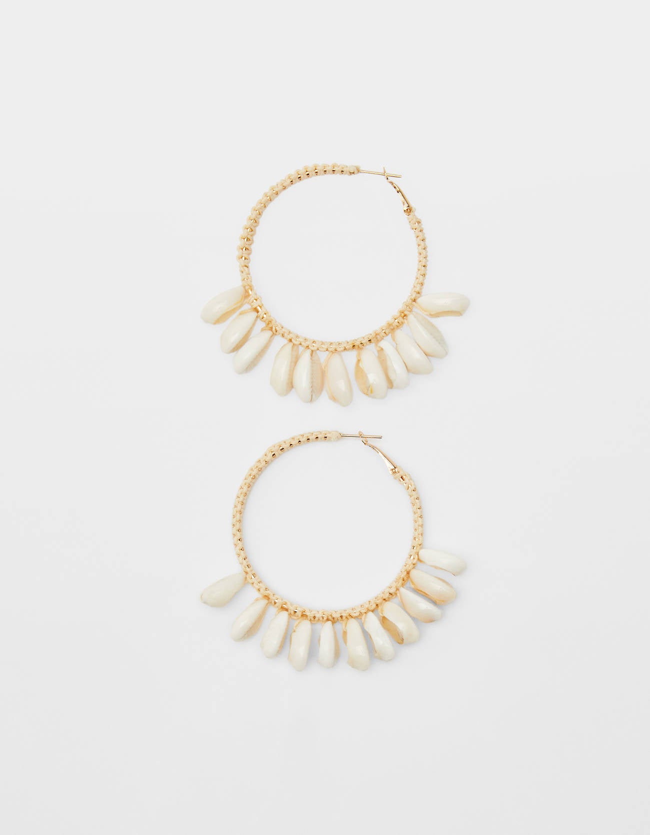 Seashell hoop earrings - Image 5