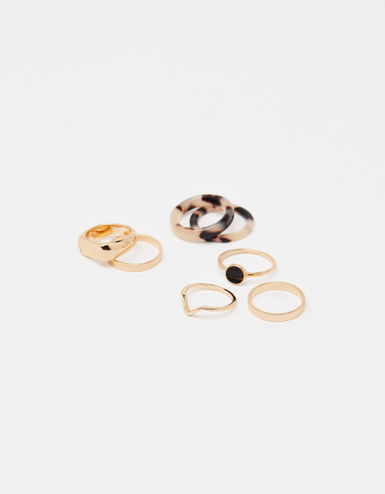 Set of combined rings